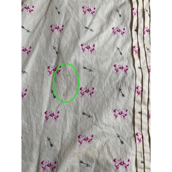 CATH KIDSTON Shirt Size UK 16 Beige Bows Chunky Collar Coquette - Picture 7 of 9